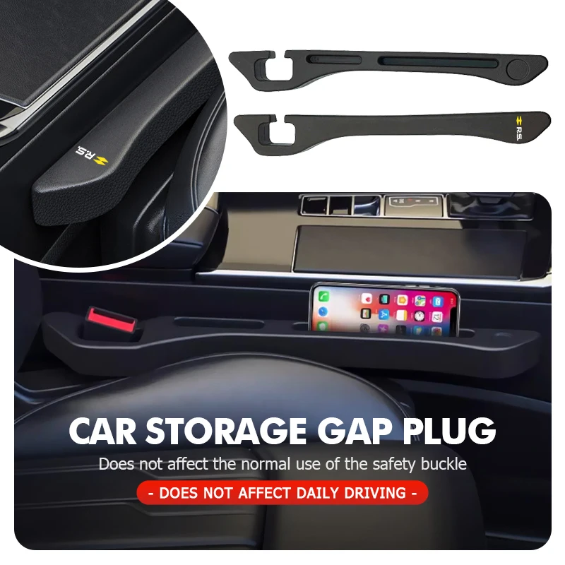 Car Seat Gap Filler Soft Padding Leather Leak Pads Plug Spacer For Renault RS Sport Megane 3 4 2 Clio 5 Line Sandero Scenic