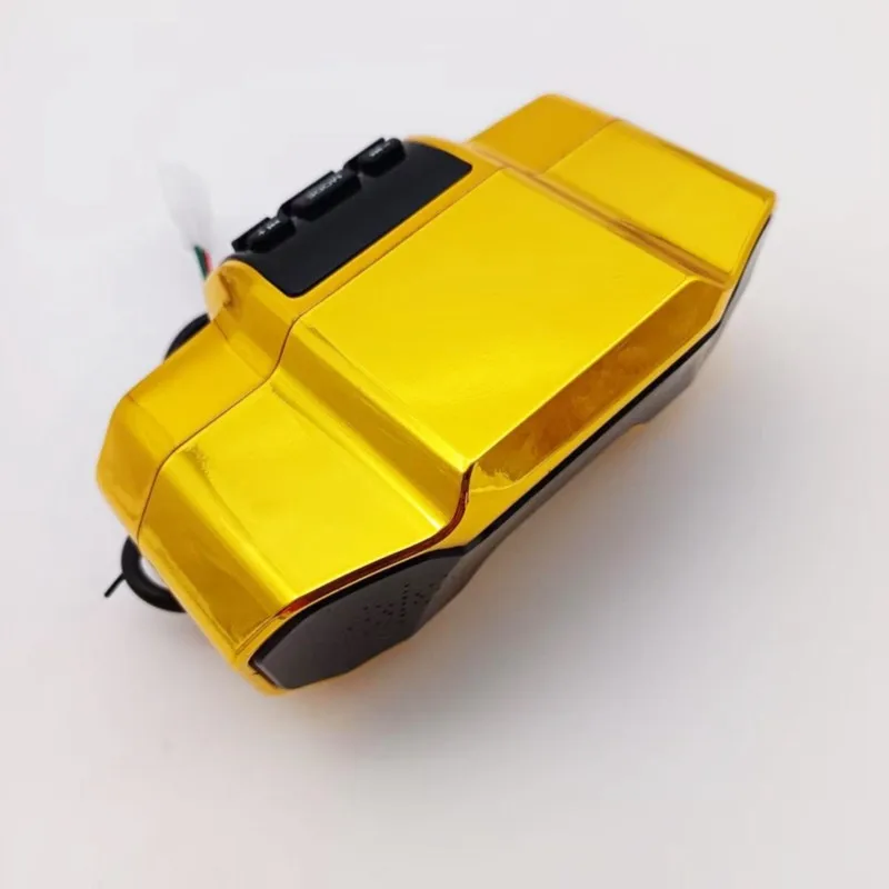 A03Z-Motorcycle Speaker With Bluetooth MP3, FM Radio, Flashing Lights, And Waterproof Design Player view 5