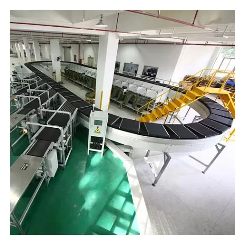 High Efficient Swivel Wheel Sorter Logistic Intelligent High-speed Sorting Machine