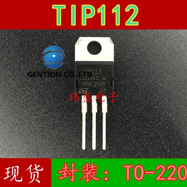 

20 шт. триод TIP112, воспроизведение TO-220, в наличии, 100% новый и оригинальный