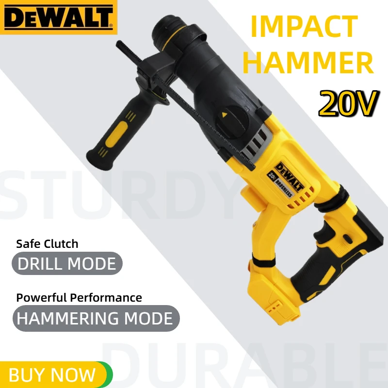 DeWALT  DCH263  Brushless Cordless Hand-held Rotary Hammer 20V 3-in-1 Lithium Electric Hammer Impact Drill  （No battery）