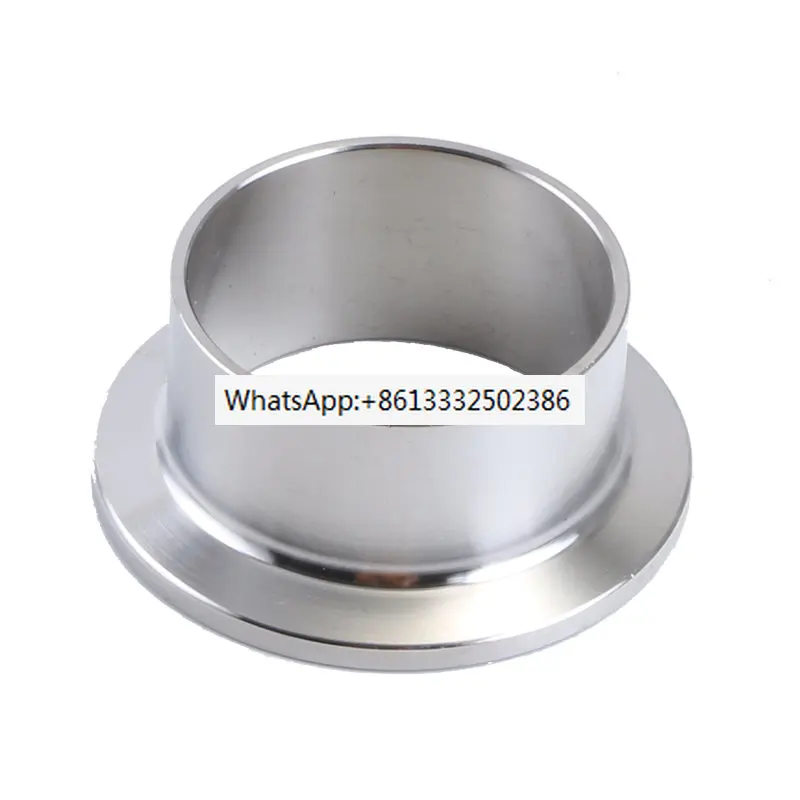 

3pcs 304 sanitary grade/thickened quick fitting joint/stainless steel/chuck/quick opening flange/clamp/welding/end