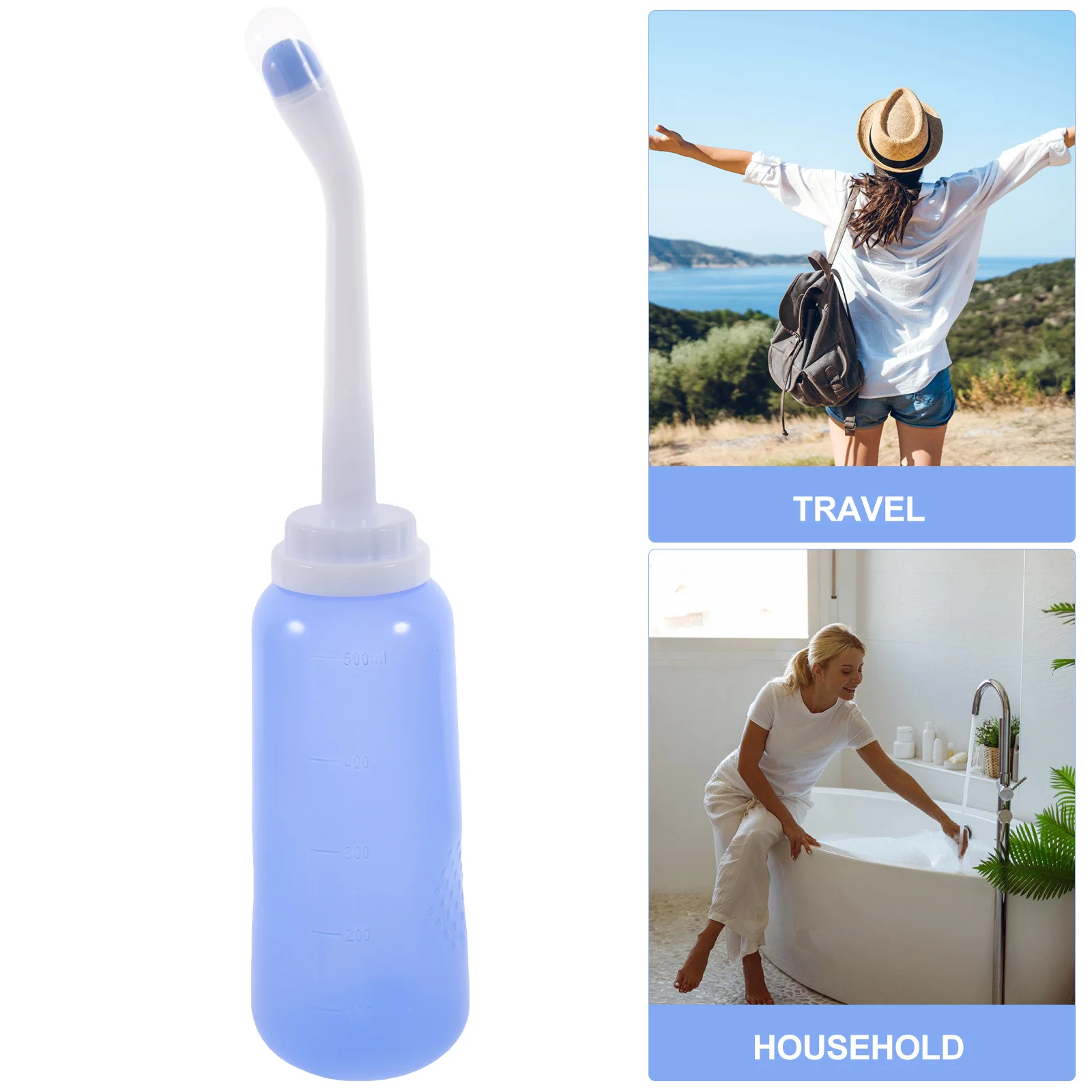 Bidet Bottle Sprayer Portable Detergent Private Parts Irrigator Cleaner Travel Toilet Bowl Cleaners