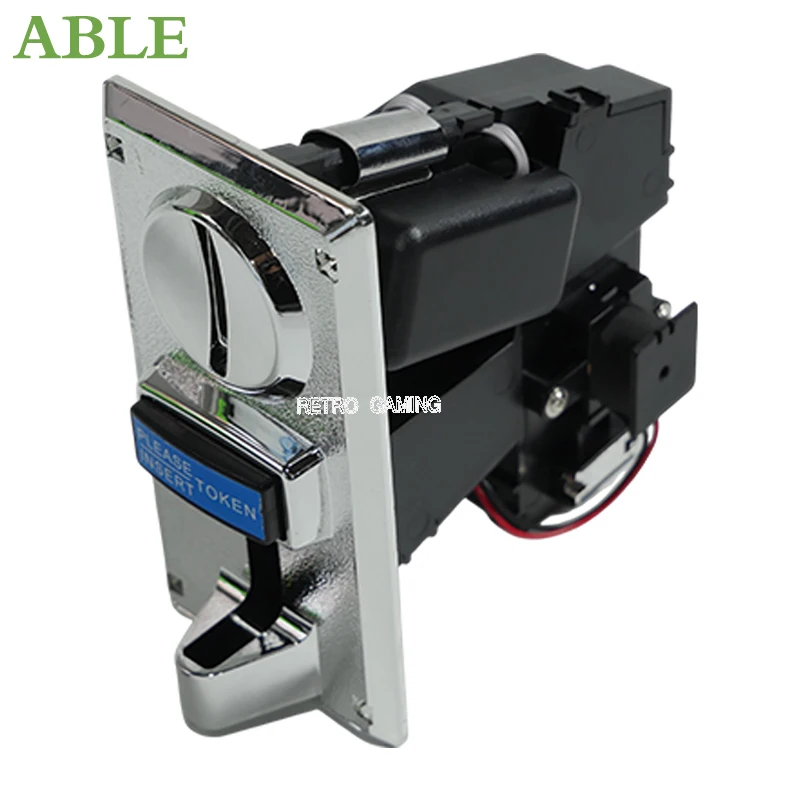 

New Multi-Value Coin Acceptor 616 Electronic Vending Machine Multi Coin Acceptor Selection Mechanism Arcade Game Ticket Roll Dow