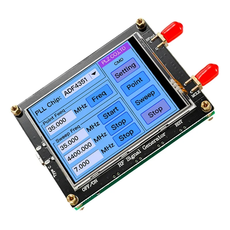 ABMF-RF Signalwellengenerator ADF4351 35M-4.4G HF-Signalgenerator ADF4351 35M-4.4G