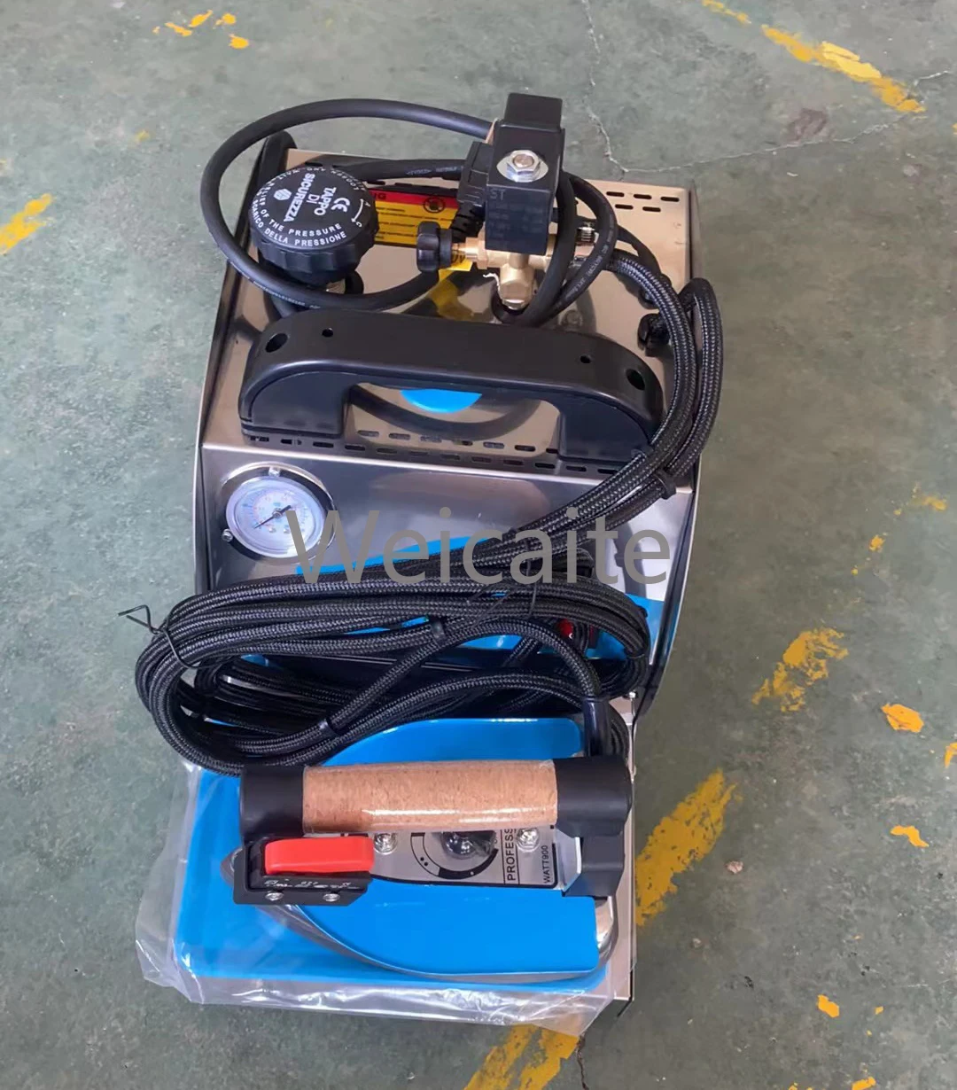 QK-76 tipo leve corpo de aço inoxidável 2L roupas equipamento auxiliar caldeira a vapor de ferro elétrico