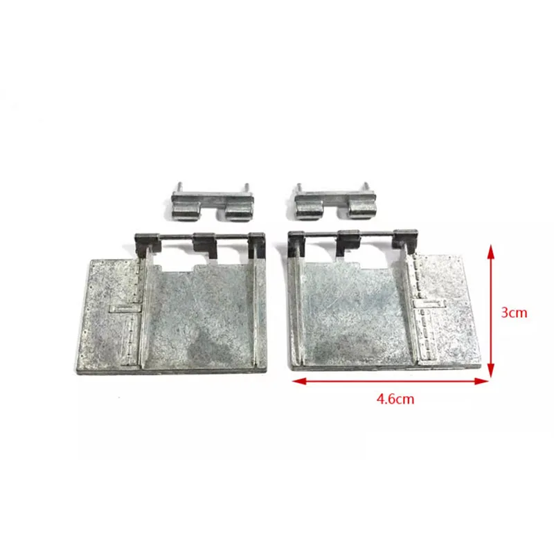 Mato 1/16 Metal mudguard  flap for Heng Long 3818-1RC Germany Tiger 1 tank Remote control tank modification upgrade accessories