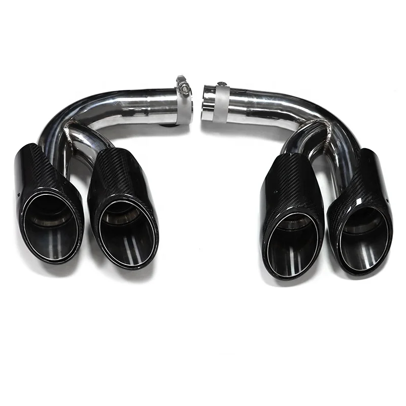 

SYPES Carbon Fiber Exhaust Tip For Cayenne 2019 2020 2021 2022 Exhaust Pipe Muffler Tip Nozzle Exhaust System Nozz