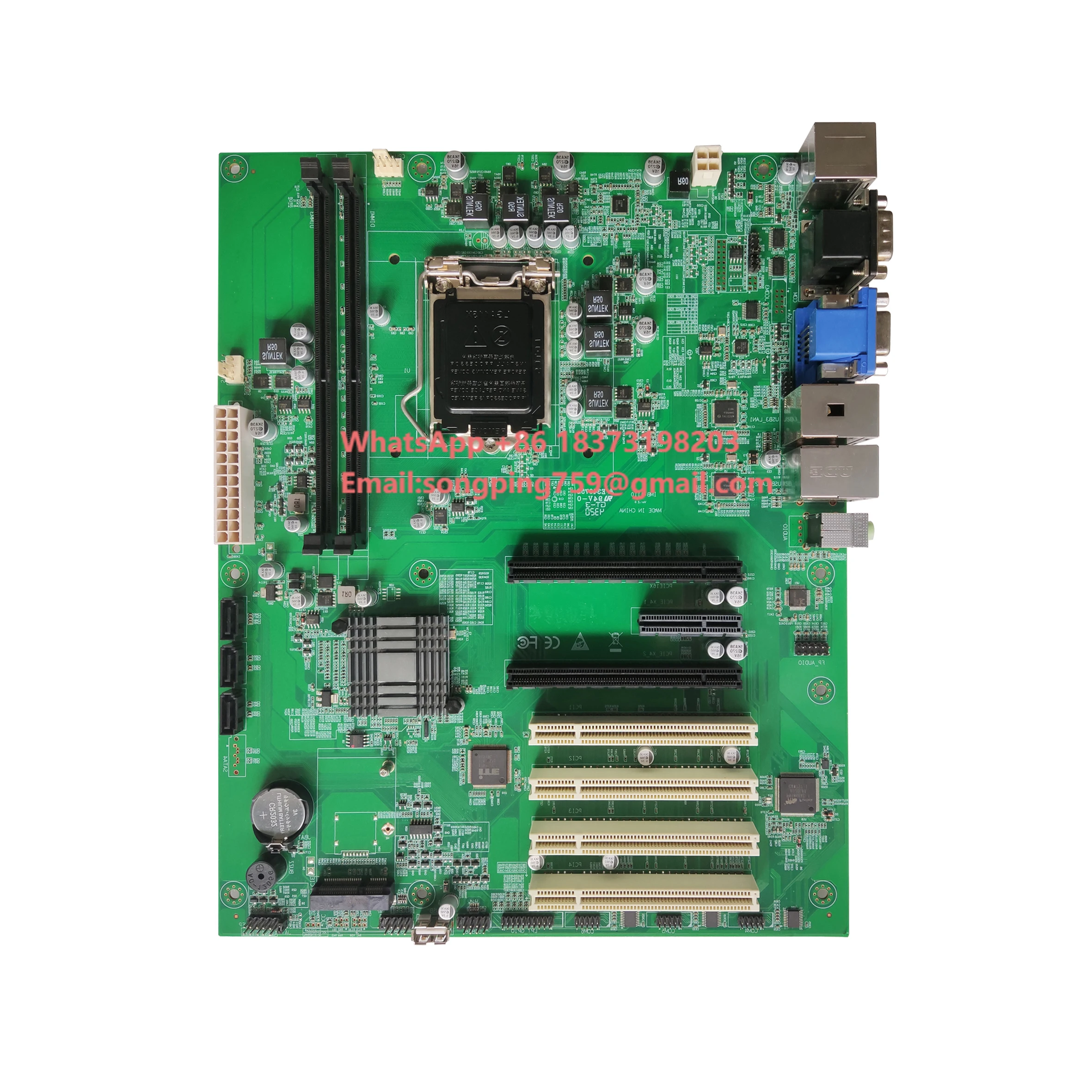 Advanced Low Power Consumption High Performance Industrial Motherboard for Network Intelligent Terminals