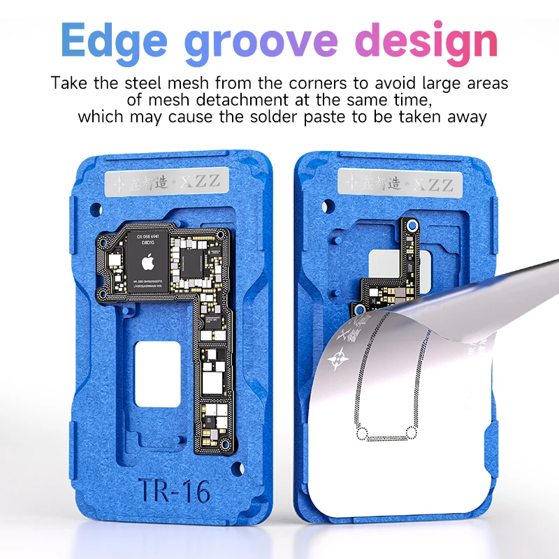 XZZ Middle Layer Reballing Stencil Platform Magnetic Base for iPhone X XS XS MAX 11 12 13 14 15 16 Pro Max Board Soldering Tool