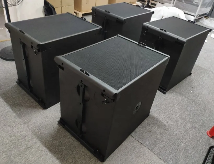 Subwoofer Line Array Caixa de alto-falante baixo de 18 polegadas Subwoofer de neodímio passivo de alto respingo