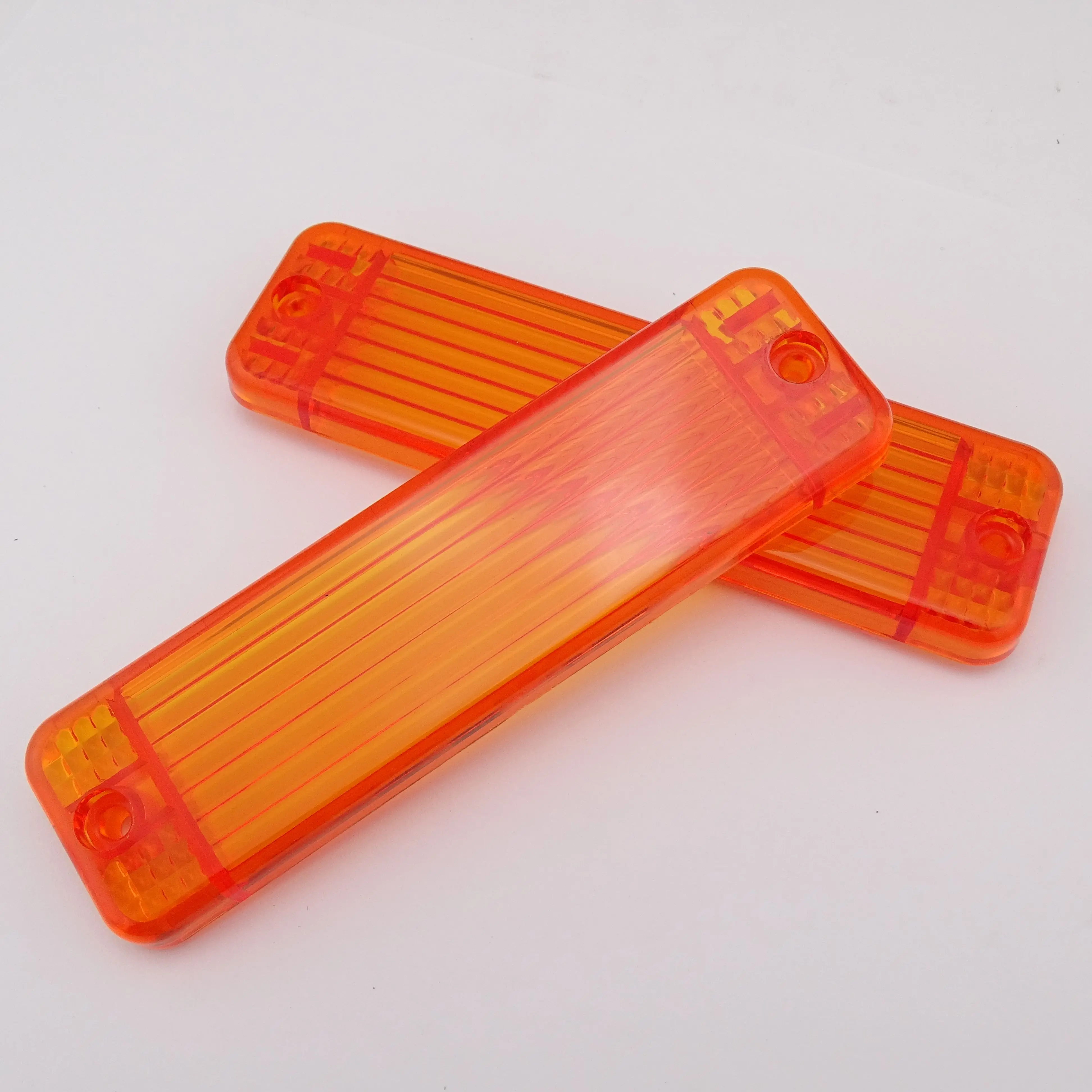 Side Light Cover VW Golf mk1 & Mk2 Trans Black Orange