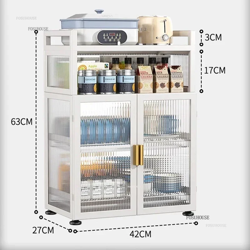 

Creative Kitchen Cabinets Small Dish Storage Rack Multi-functional Layered Cupboard with Drainage Home Furniture Kitchen Cabinet