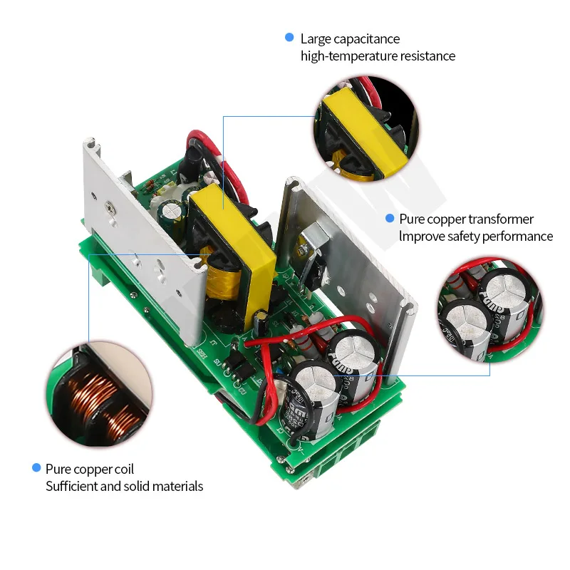 Imagem -02 - Fonte de Alimentação do Interruptor do Trilho do Ruído Único Transformador Industrial da Saída 75w 120w 5v 12v 24v 48v ca cc Dr75 Dr5 12 15 24 48