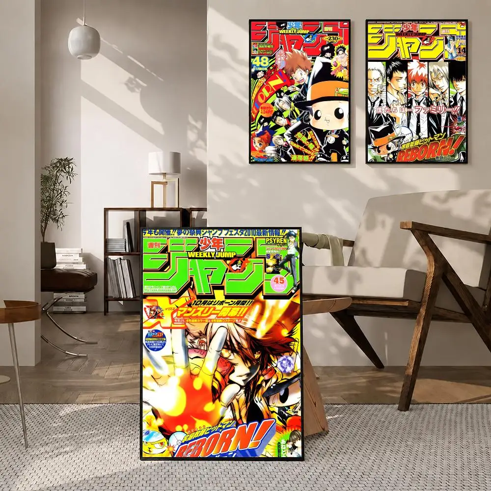 Anime HITMAN REBORN! Poster High-definition  stickers, suitable for bedroom, living room, home decoration