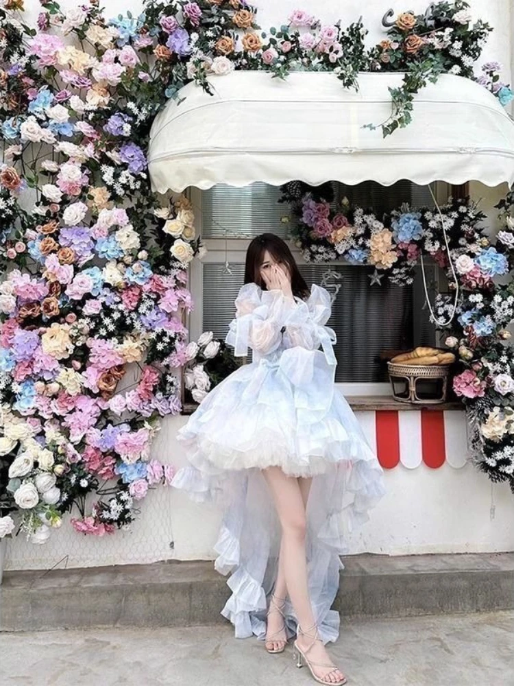 Sweet Lolita French Puff Sleev - огляд і ціна Women Formal Wear For Graduation