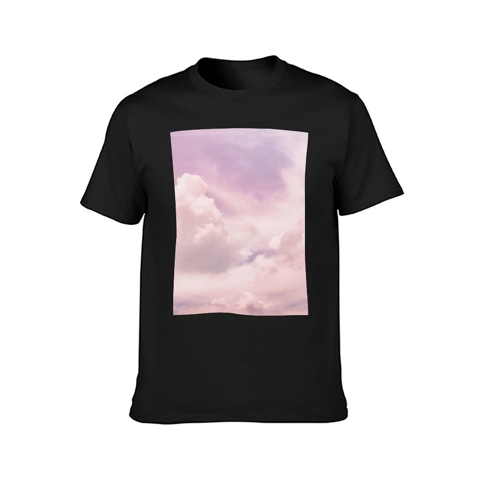 Dreamy Lavender Clouds T-Shirt cute clothes blacks quick drying korean fashion Men's t-shirt