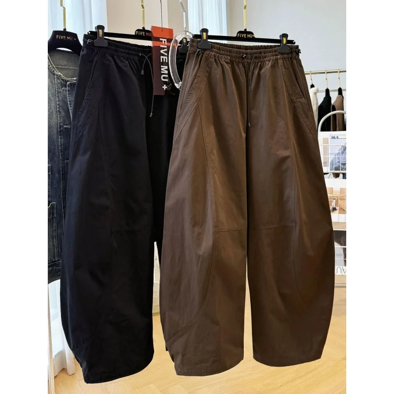 

plus Size 300 Pounds American Retro Knife Work Pants Men's Loose Straight Leg Casual Trousers Autumn New Style