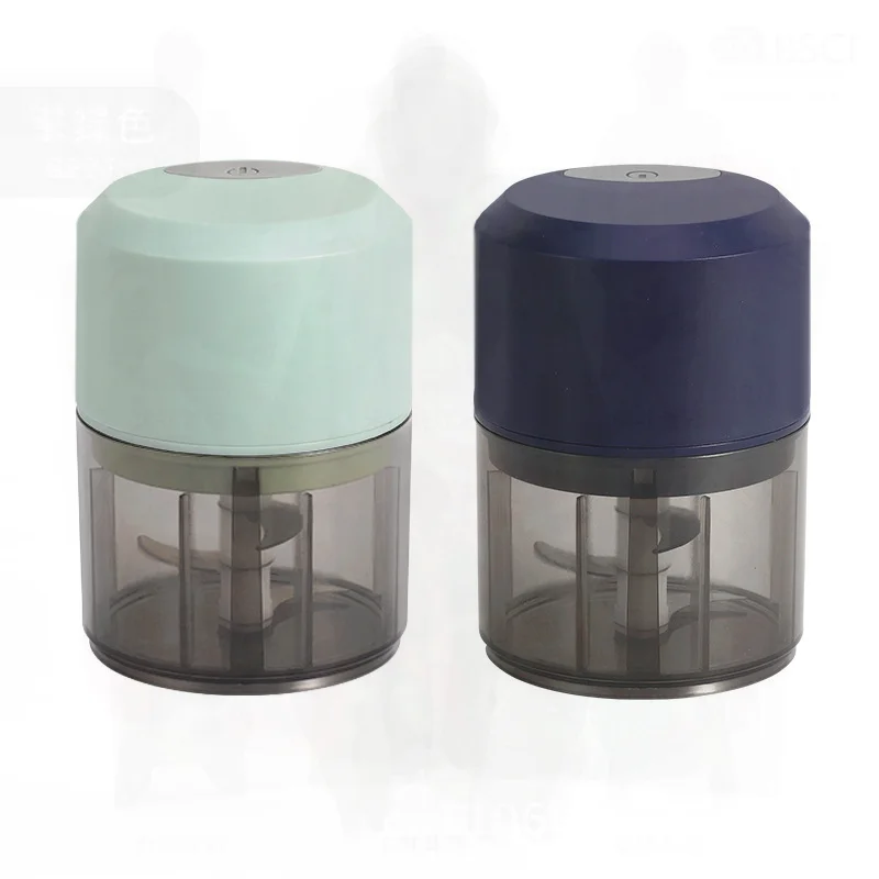 

Electric Garlic Beater Household Minced Meat Machine Portable Pestle Garlic Mincer Modern Minimalist PP Material First-Class