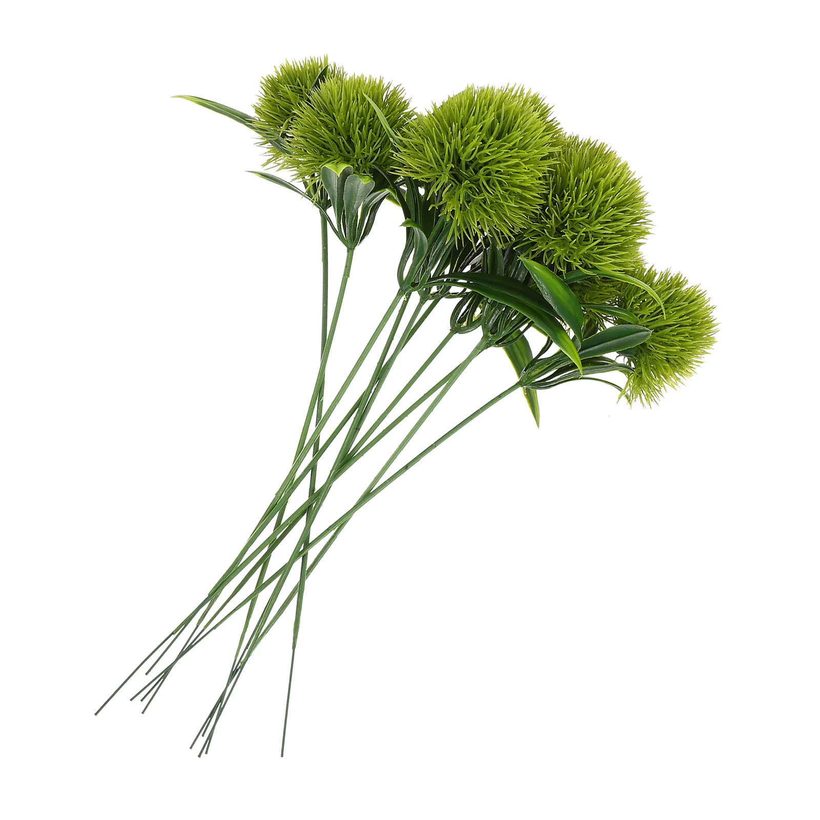 

10Pcs Lifelike Dandelion Fake Dandelion Ornament Fine Workmanship for Home Banquet Party Decoration Fake Dandelions
