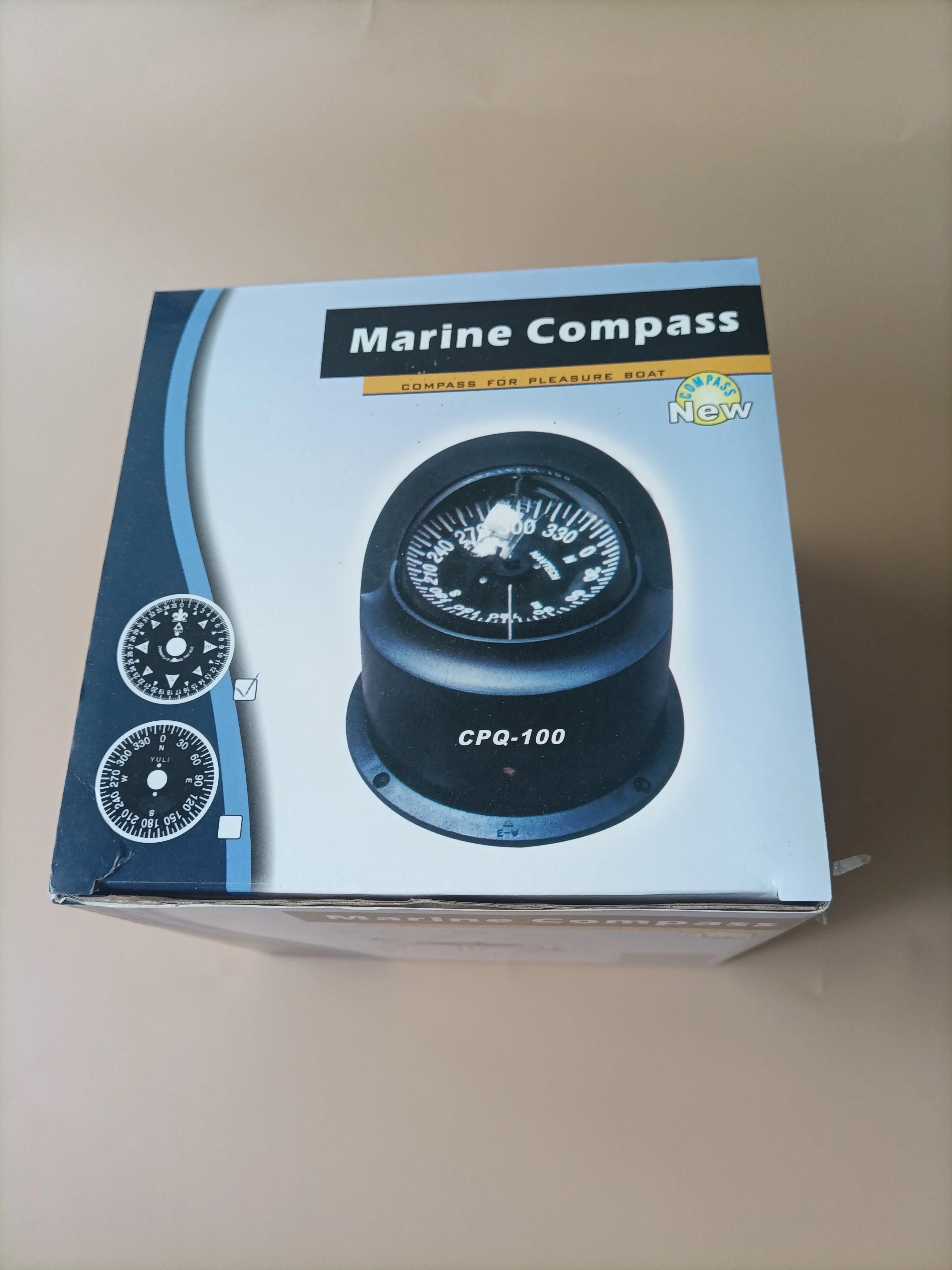 Brújula marina para barco de placer