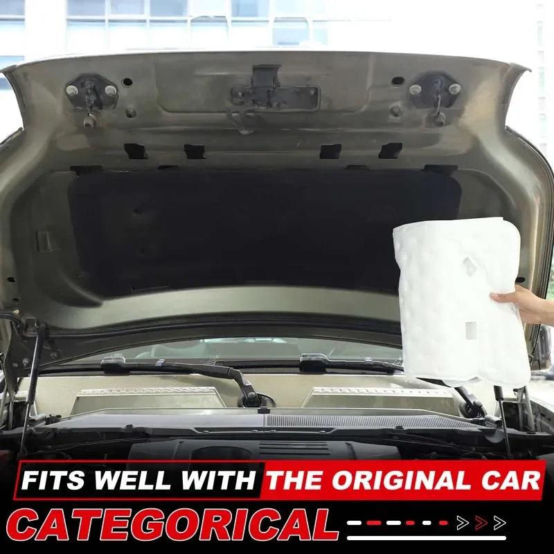 

1Pcs For Land Rover Defender 90 110 130 2020-2025 car engine compartment sound insulation cotton Car protection accessories