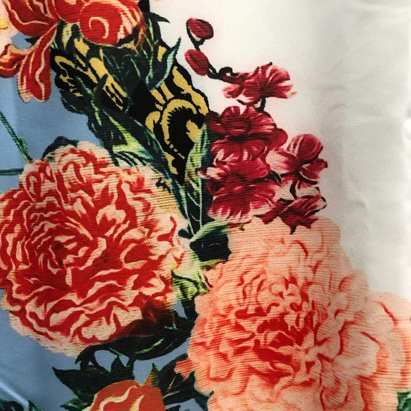 2023 Summer Lapel Streetwear Shirt Suit Casual Sets Homme Color Flowers Pattern Shirt Short Sleeve Casual Shirt Suit Streetwear