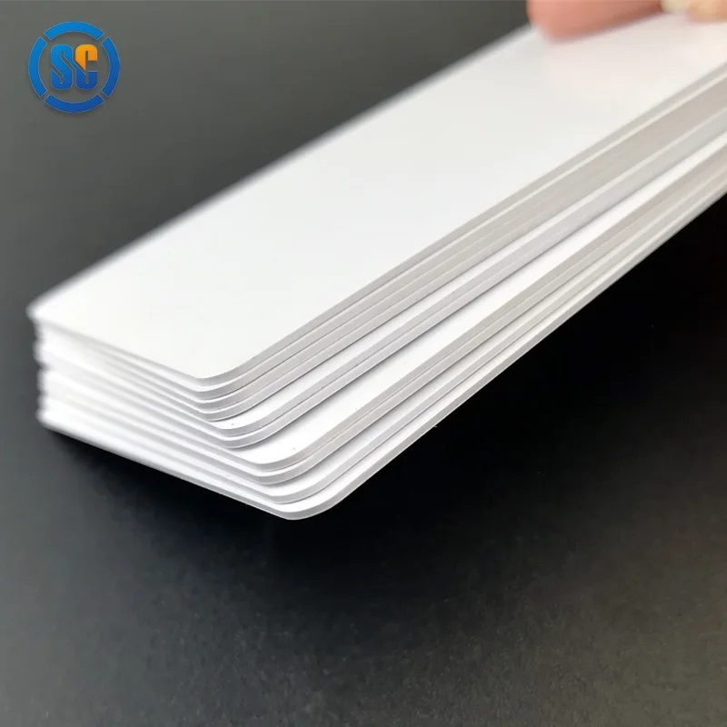 

150PCS Sencan Wholesale Blank White 13.56mhz RFID NFC Smart Card for access control system