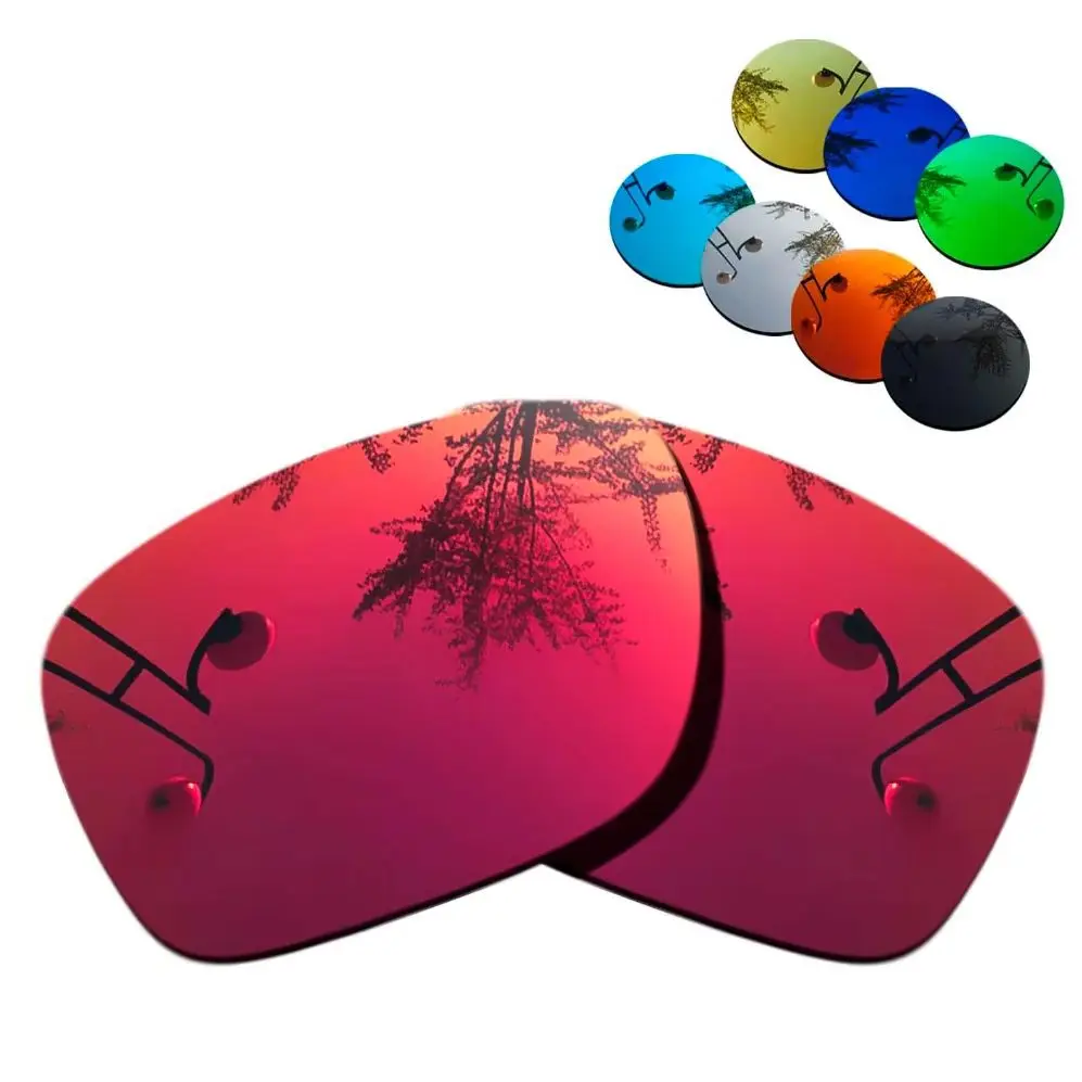 

100% Precisely Cut Polarized Replacement Lenses for-Oakley TURBINE Sunglass Good FitnMagenta Red Mirrored Coating Color- Choices