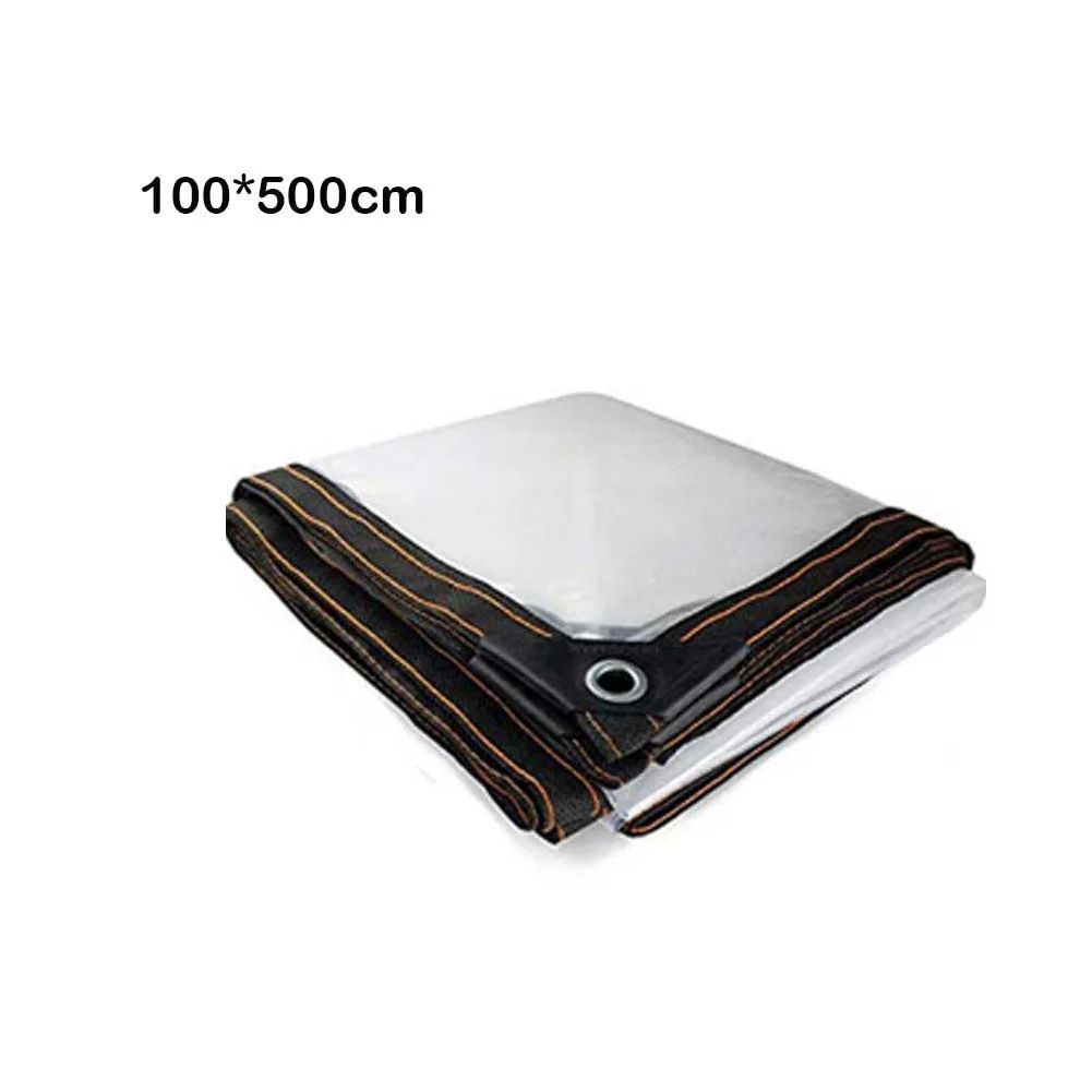 Tienda impermeable, tienda transparente, ojales antioxidantes, lona de PVC transparente, esquinas plegables con bordes reforzados