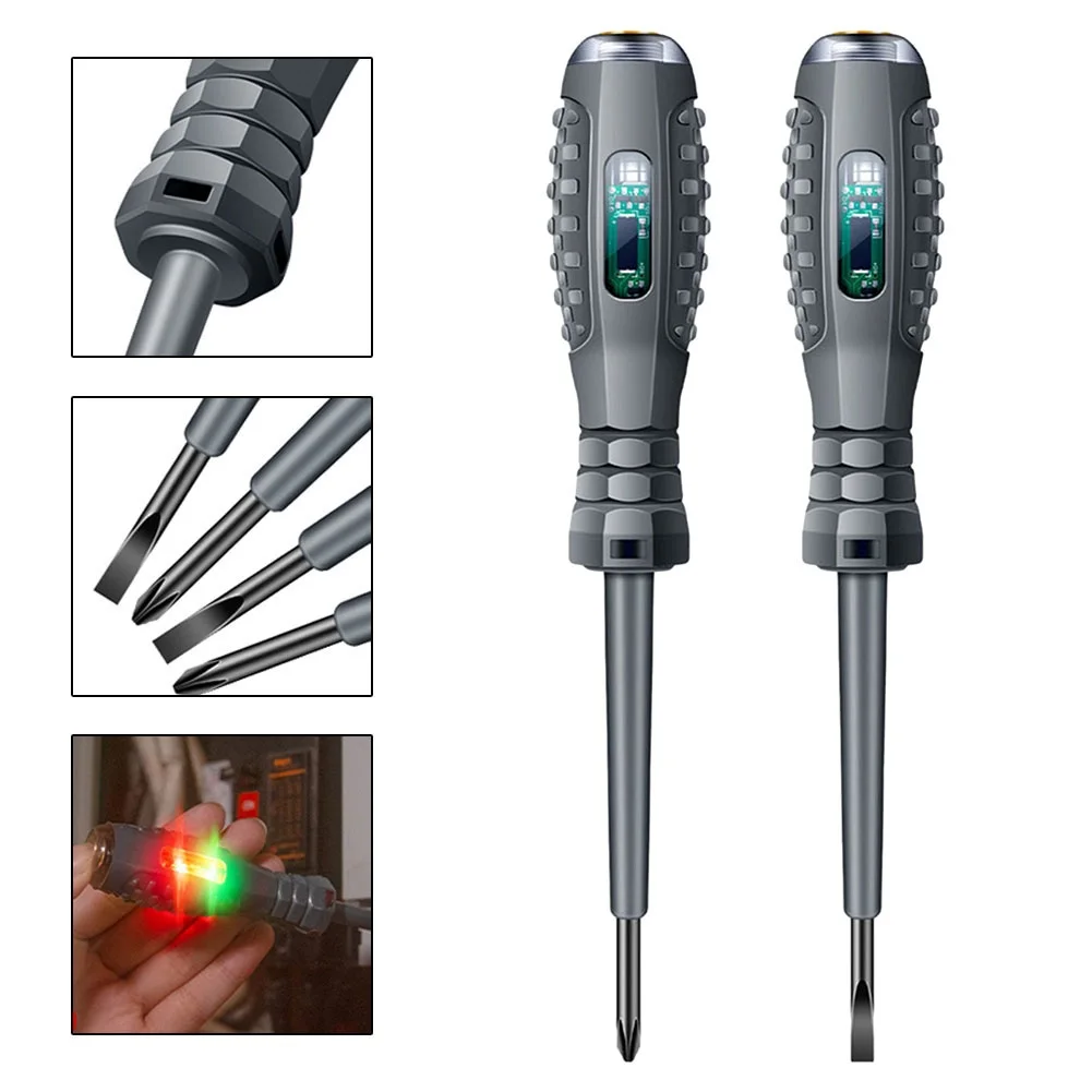 

Double Colored Light Screwdriver Electric Pen High-Torque ElectricPen HighLight Tester Pen Screwdriver Electric Pencil