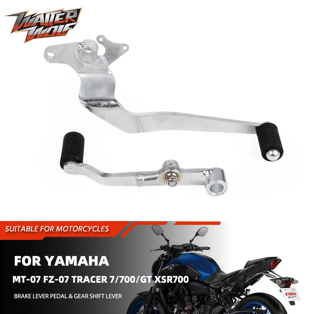 

Motorycle Rear Foot Brake Lever Pedal & Gear Shift Lever For Yamaha MT-07 FZ-07 Tracer 7/700/GT XSR700 MT07 FZ07 Tracer 700 XSR