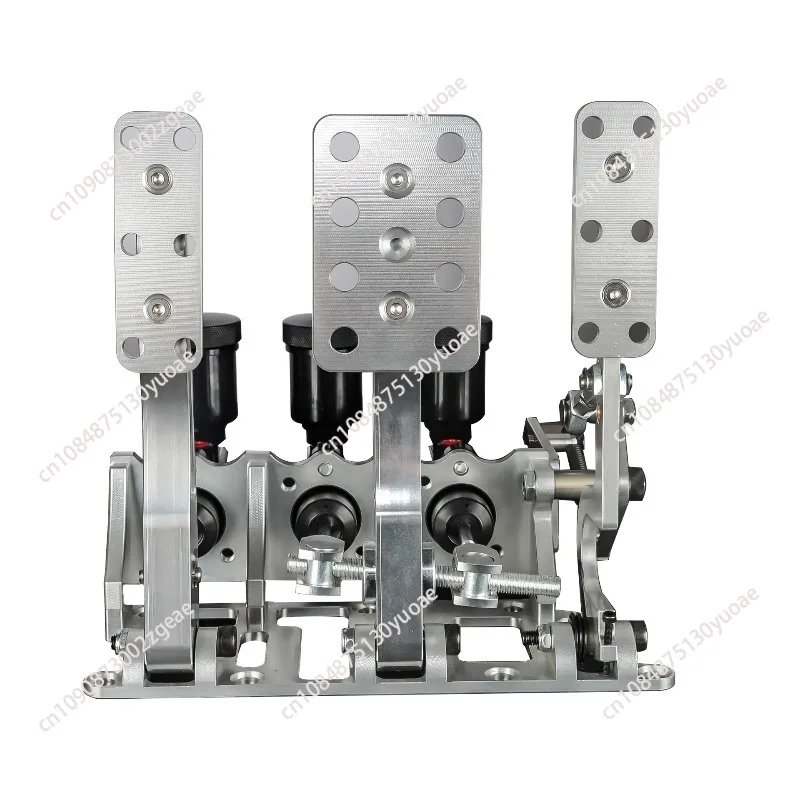 Racing car master cylinder pump hydraulic clutch offset 3 pedal floor type aluminum brake pedal box sleeve