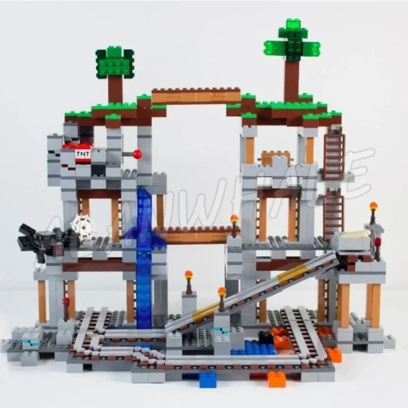 926pcs The Mine Building Blocks Model Fit21118 Toys for Children Christmas Gift