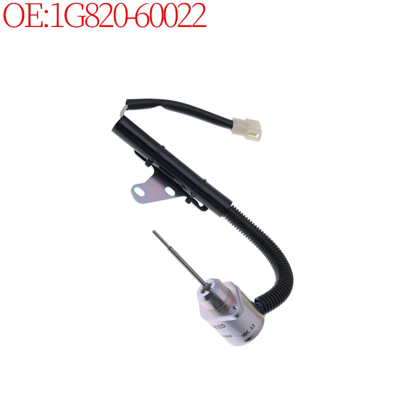 

1G820-60022 1G82060022 Flameout Solenoid Valve for Kubota Excavator Accessories Construction Machinery Parts