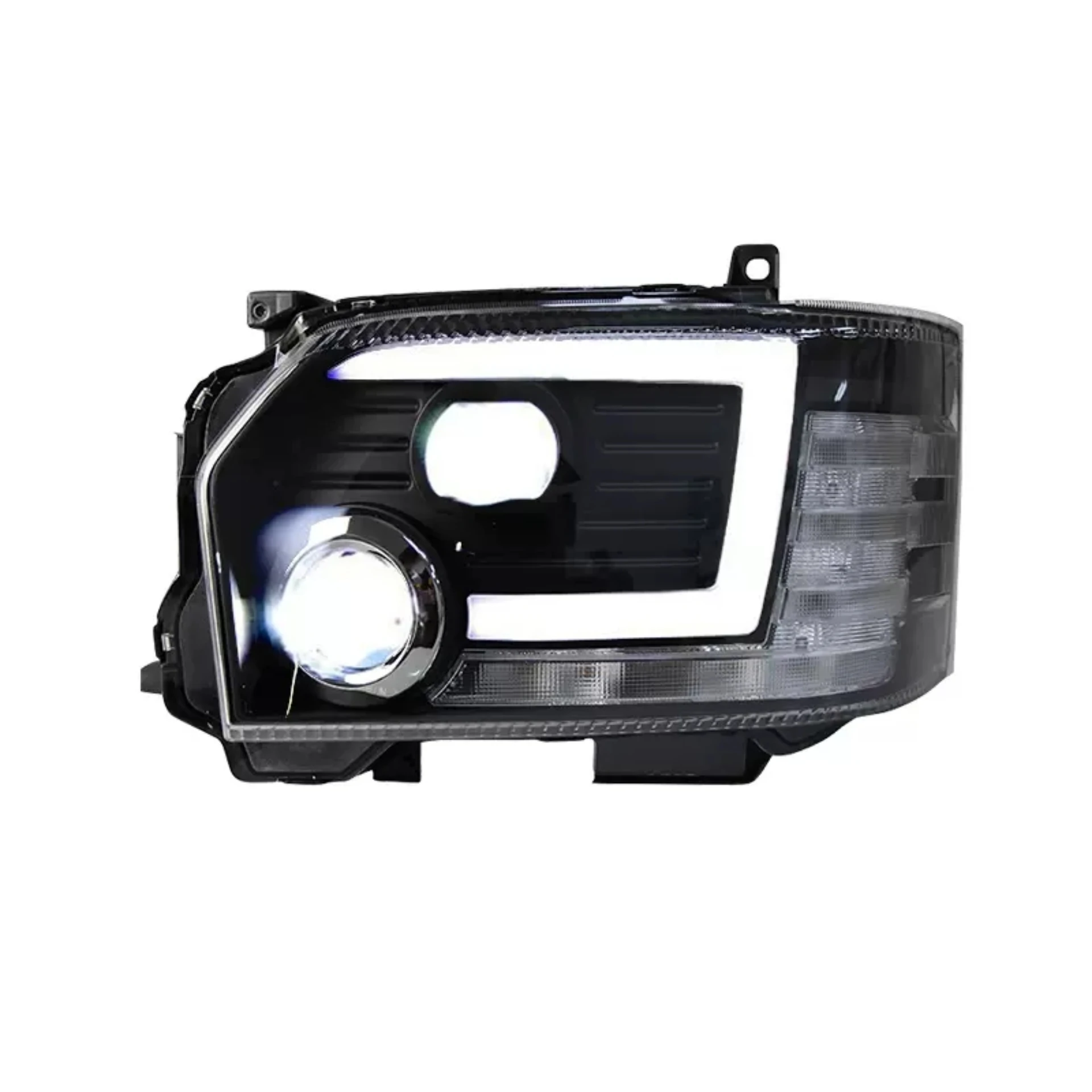 

Front Headlight Assembly for Toyota Hiace 05-18 Convert Led Daytime Running Light Turn Signal Car Accessories