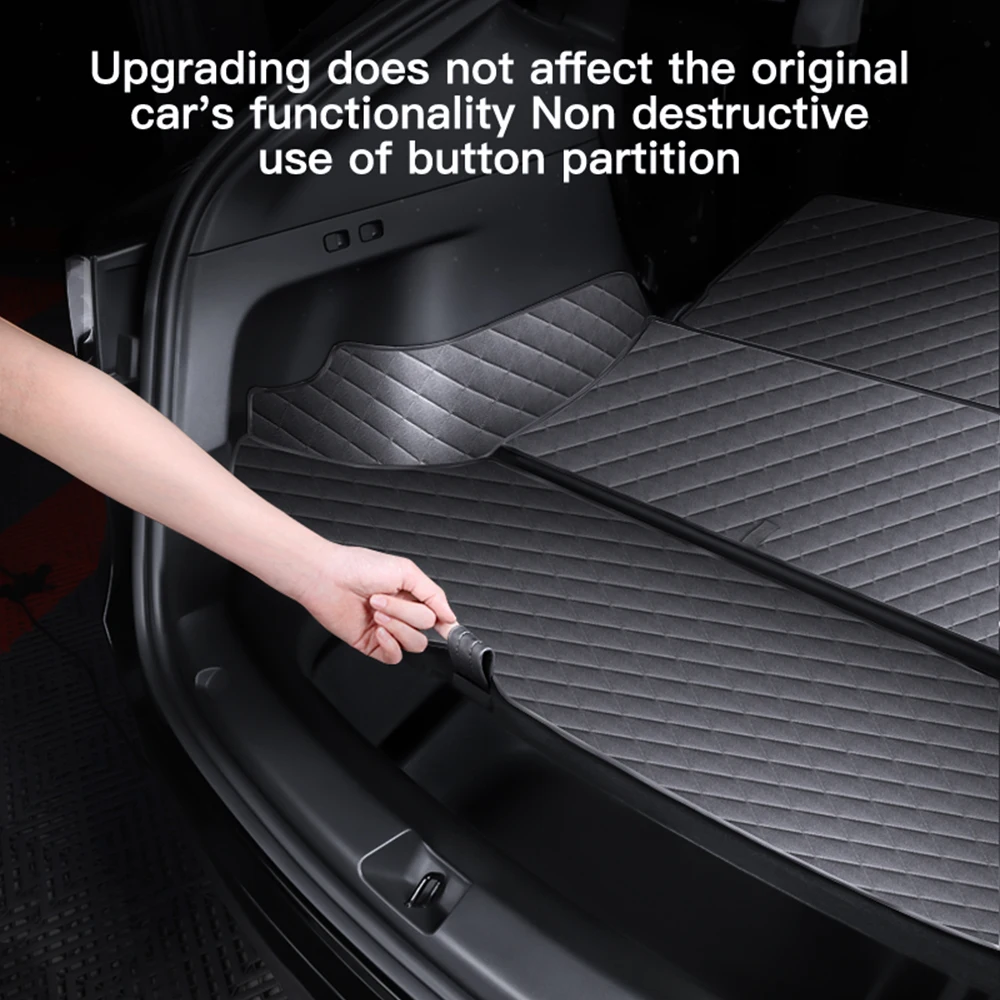 Oxford cloth Trunk Mat For Tesla Model Y 2017-2023 Water Proof Four Seasons Full Coverage Protection Car Accessories