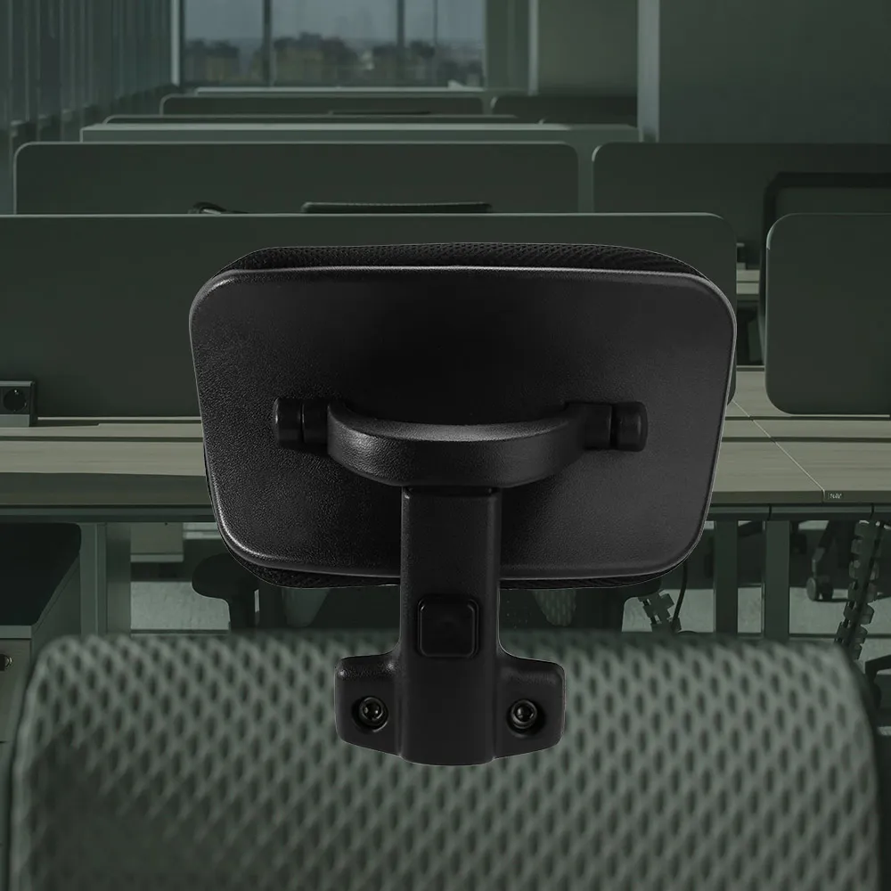 Black Computer Chair Headrest Multifunctional Plastic Lift Headrest Adjustable Durable Office Chair Head Pillows