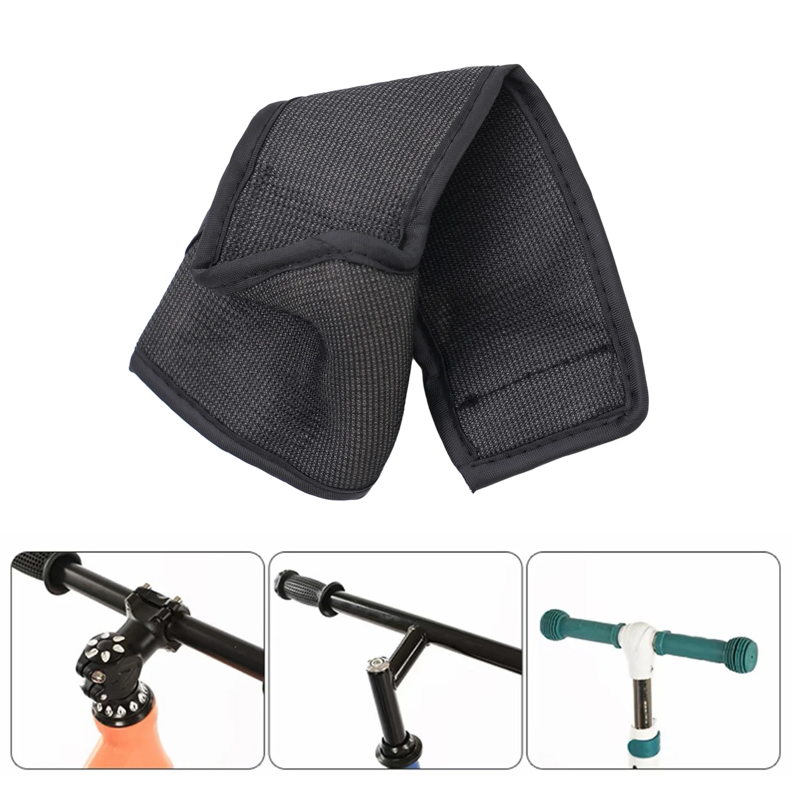 

Подушечки на руль, защита на руль, черные тканевые детали для дайвинга, защитные 1 шт., аксессуары для езды на велосипеде, спорта на открытом воздухе