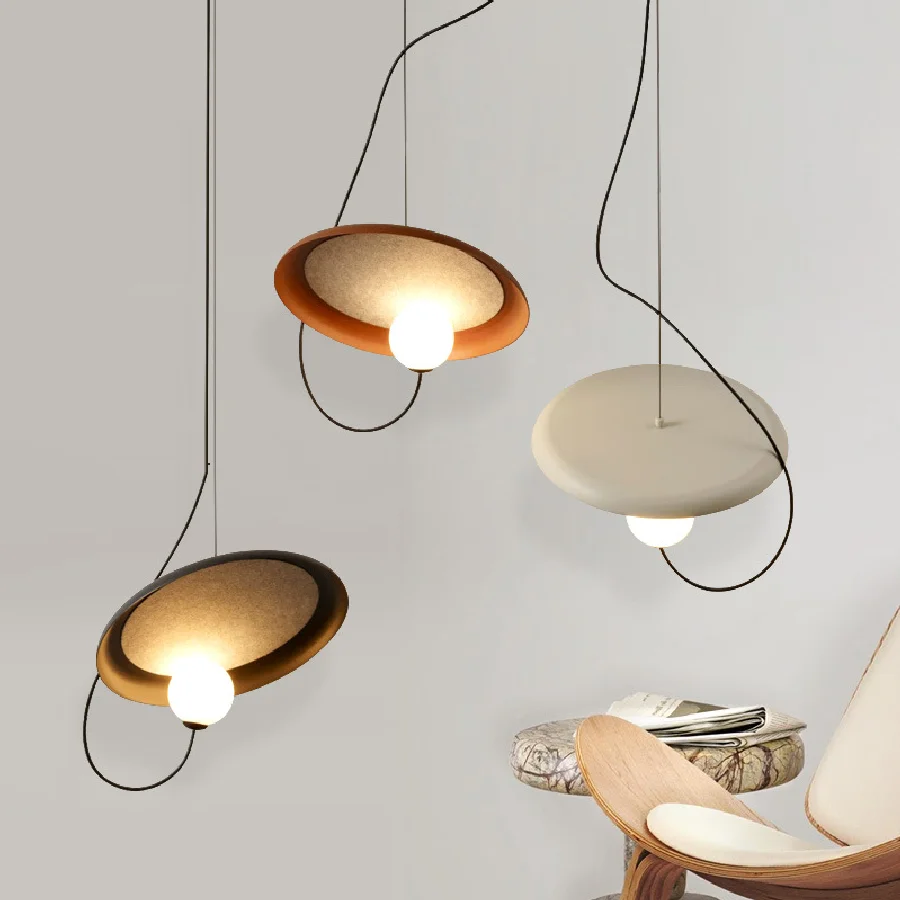 

Wabi-sabi Home Bedroom Bedside Chandelier Modern Personality Simple Restaurant Light Creative Dining Bar Study Magnetic Ball