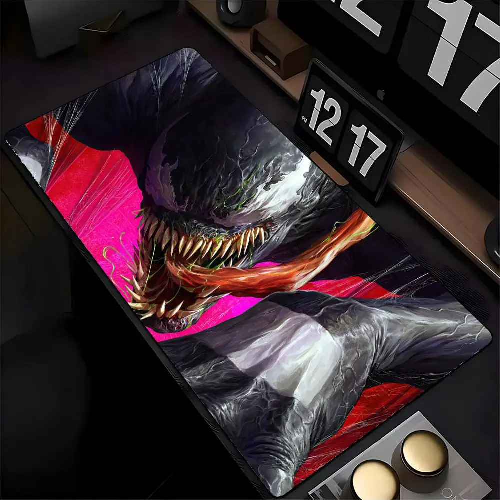 P-Predator B--Badlands ماوس الوسادة ماوس HD الطباعة ألعاب الكمبيوتر قفل الحافة عدم الانزلاق ماوس الوسادة XXL90x40cm لوحة المفاتيح PC Des