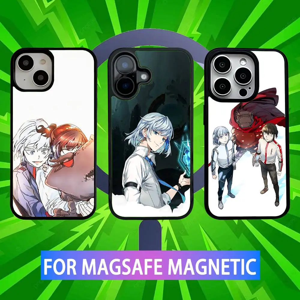 

T-Tower of G-God Comics Phone Case For iPhone 16,15,14,13,12,11,Pro,Max,Plus,Mini,SE New Magsafe Magnetic Wireless Charging