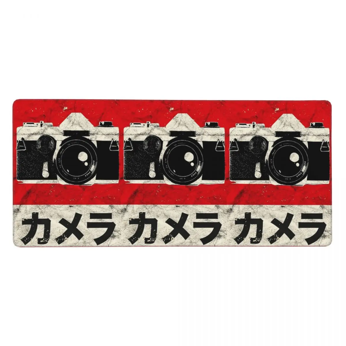 

Retro Camera Artistic Large Mouse Pad Computer Keyboard Mouse Mat Gamer PC Laptop Desk Mat Office Accessories Table Mats
