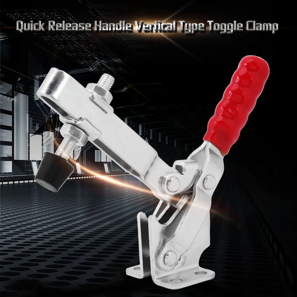 Galvanized Toggle Clamp Clamps  Clamp GH-12132 Manufacture Clamping for Industry Assembly Clamping for Home