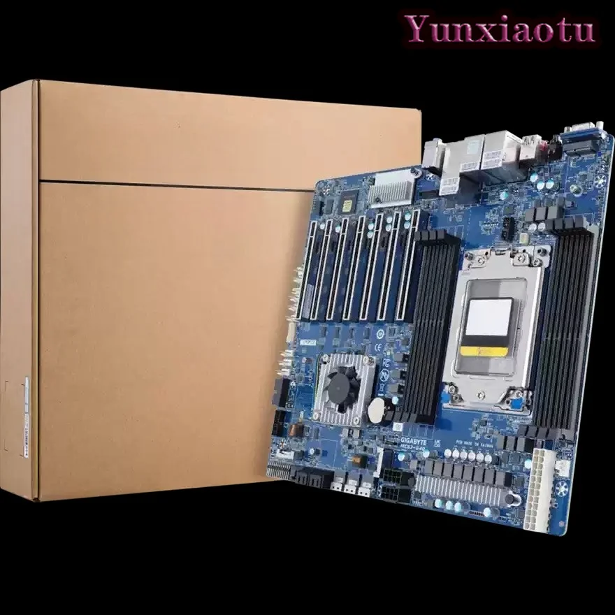 MC62-G40 workstation main board, 2 × 10GbE LAN, 8-channel DDR4, PCIe 4.0