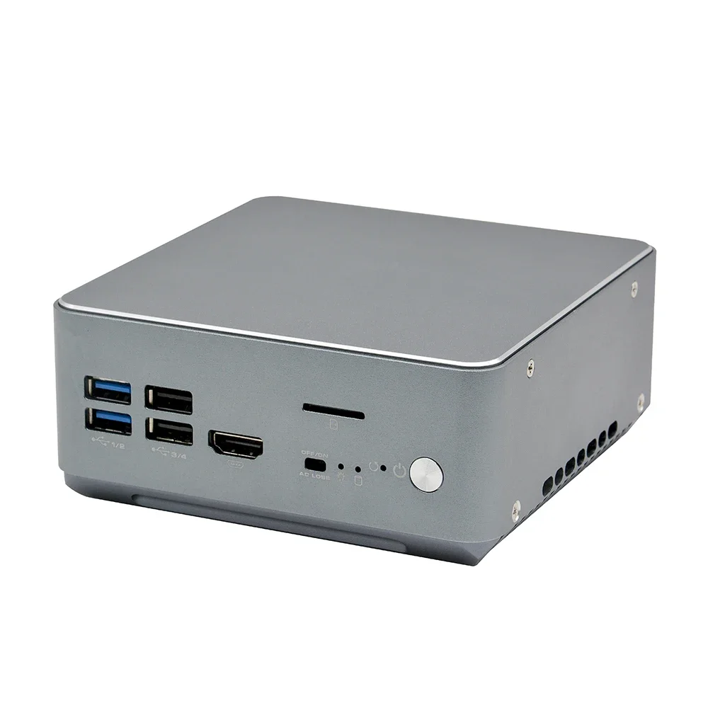 6 Gigabit lan network firewall pfsense mini pc ddr4 HD desktop wired firewall pc