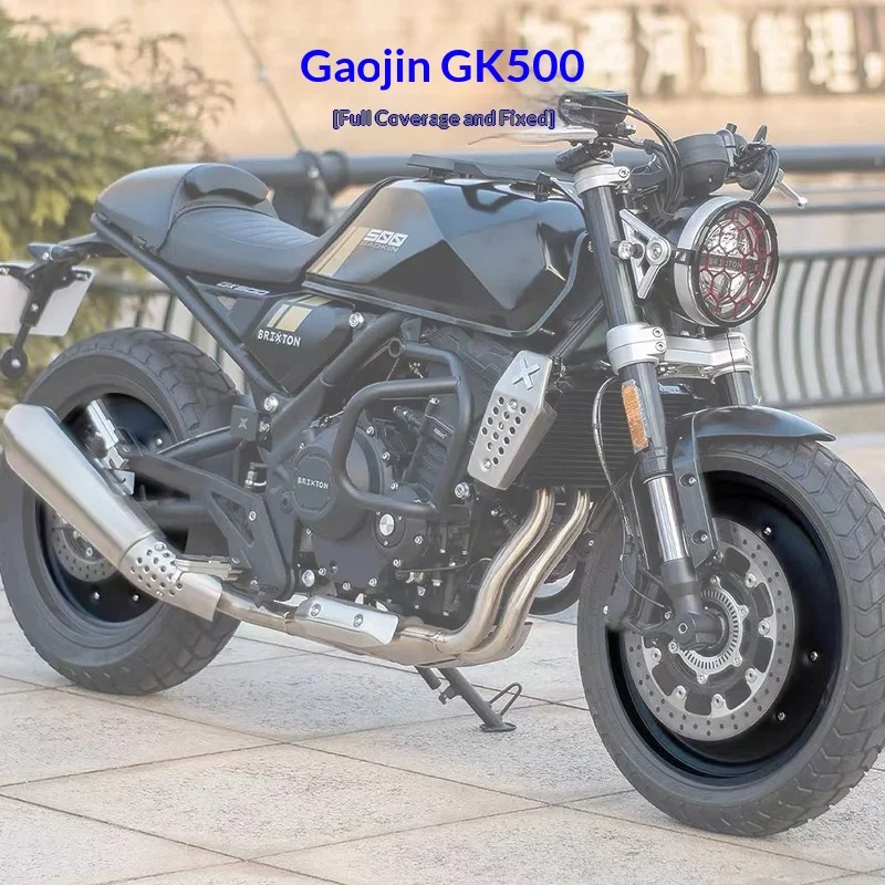 【Premium】For GAOKIN GK500 modified full rim covers, rim covers, closed hubs, aluminum alloy wheel covers, Black Warrior kit