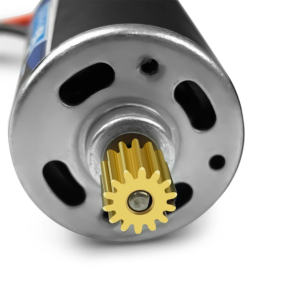 TRINOOD Metal 14 Teeth Spur Gear Pinion Gear Wheel Hex Adapter Pins Axle Cross Pins for HLX Q901 1/16 RC Crawler Car