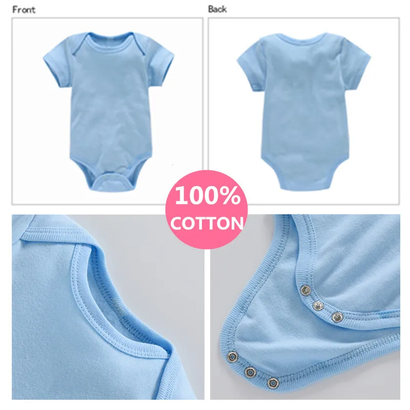 Cute Player 1 2 3 4 Has Entered the Game Baby Bodysuit 100% Cotton Newborn Boys Girls Clothes Summer Short Sleeve Jumpsuit