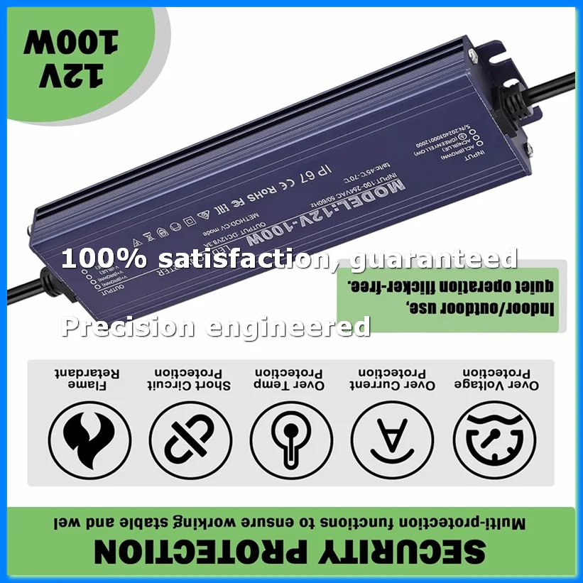 Dc Power Supply 12V - ●12V LED Driver IP67 Waterproof 12V